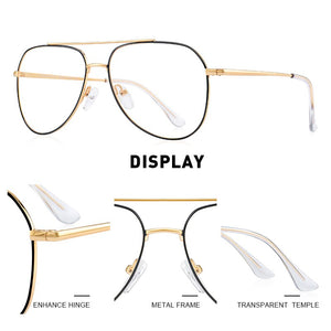 MERRYS DESIGN Classic Pilot Glasses Frame For Men Women Myopia Prescription Glasses Frames Optical Eyewear S2689