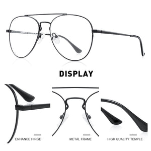 MERRYS DESIGN Classic Pilot Glasses Frame For Men Women Myopia Prescription Glasses Frames Optical Eyewear S2413