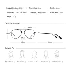 Load image into Gallery viewer, MERRYS DESIGN Classic Pilot Glasses Frame For Men Women Myopia Prescription Glasses Frames Optical Eyewear S2413