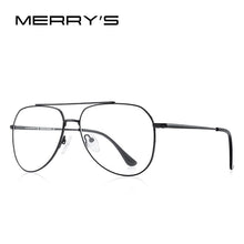 Carica l&#39;immagine nel visualizzatore di Gallery, MERRYS DESIGN Classic Pilot Glasses Frame For Men Women Myopia Prescription Glasses Frames Optical Eyewear S2689