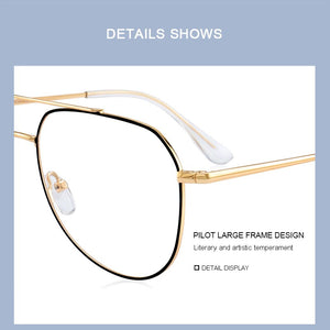 MERRYS DESIGN Classic Pilot Glasses Frame For Men Women Myopia Prescription Glasses Frames Optical Eyewear S2689