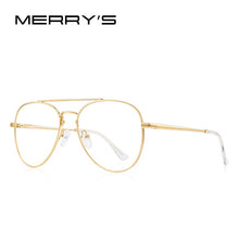Load image into Gallery viewer, MERRYS DESIGN Classic Pilot Glasses Frame For Men Women Myopia Prescription Glasses Frames Optical Eyewear S2413