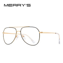 Carica l&#39;immagine nel visualizzatore di Gallery, MERRYS DESIGN Classic Pilot Glasses Frame For Men Women Myopia Prescription Glasses Frames Optical Eyewear S2689