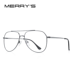 MERRYS DESIGN Montatura per occhiali da pilota classici per uomo donna Miopia montature per occhiali da vista occhiali da vista S2689 