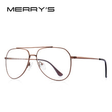 Carica l&#39;immagine nel visualizzatore di Gallery, MERRYS DESIGN Classic Pilot Glasses Frame For Men Women Myopia Prescription Glasses Frames Optical Eyewear S2689