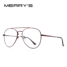 Load image into Gallery viewer, MERRYS DESIGN Classic Pilot Glasses Frame For Men Women Myopia Prescription Glasses Frames Optical Eyewear S2413