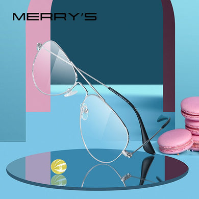 MERRYS DESIGN Classic Pilot Glasses Frames For Children Boy Girls Prescription Eyeglasses S7026