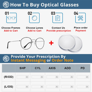 MERRYS DESIGN Classic Round Glasses Frame For Men Women Myopia Prescription Glasses Frames Optical Eyewear S2547