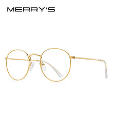 Carica l&#39;immagine nel visualizzatore di Gallery, MERRYS DESIGN Classic Round Glasses Frame For Men Women Myopia Prescription Glasses Frames Optical Eyewear S2547