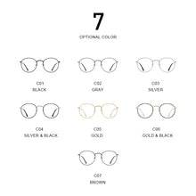 Carica l&#39;immagine nel visualizzatore di Gallery, MERRYS DESIGN Classic Round Glasses Frame For Men Women Myopia Prescription Glasses Frames Optical Eyewear S2547