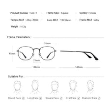Carica l&#39;immagine nel visualizzatore di Gallery, MERRYS DESIGN Montature per occhiali quadrati classici per uomo donna Occhiali da vista miopia ultraleggeri S8812