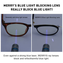 Load image into Gallery viewer, MERRYS DESIGN Classic Women Blue Light Blocking Glasses Cat Eye Anti-Blue Light Gaming Computer Glasses S2642