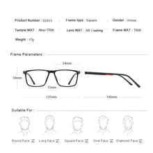 Load image into Gallery viewer, MERRYS DESIGN Classice Men Glasses Frames TR90 Eyewear Optics Frame Prescription Glasses Frames Optical Eyewear S2915