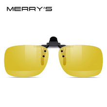 Carica l&#39;immagine nel visualizzatore di Gallery, MERRYS DESIGN Clip su montatura per occhiali UV400 Polarizzati Pesca Guida Occhiali da sole Clip Occhiali per visione notturna diurna P0088 