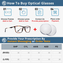 Carica l&#39;immagine nel visualizzatore di Gallery, MERRYS DESIGN Square Glasses Frame For Men Women Myopia Prescription Optical Eyewear S2212