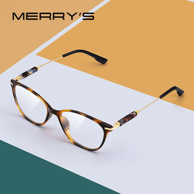 MERRYS DESIGN Women Cat Eye Glasses Frame Myopia Prescription Optical Eyewear S2808