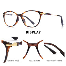 Carica l&#39;immagine nel visualizzatore di Gallery, MERRYS DESIGN Women Cat Eye Glasses Frame Myopia Prescription Optical Eyewear S2808
