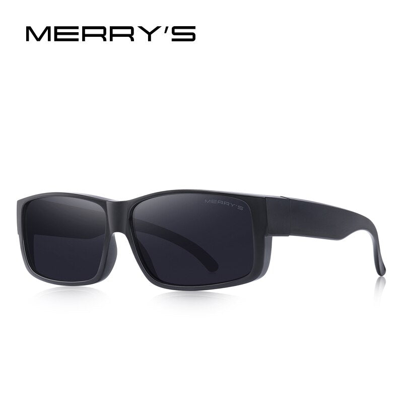 MERRYS DESIGN Fit Over Glasses Sunglasses with Polarized Lenses for Men and Women UV400 Protection S3015