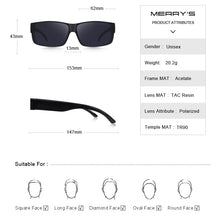 Carica l'immagine nel visualizzatore di Gallery, MERRYS DESIGN Fit Over Glasses Sunglasses with Polarized Lenses for Men and Women UV400 Protection S3015
