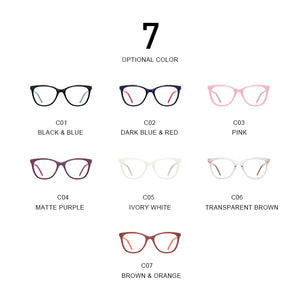 MERRYS DESIGN Girl Blue Ray Light Blocking Acetate Glasses Frames Kids Cat Eye Eyewear Children Optical Eyeglasses S7806FLG