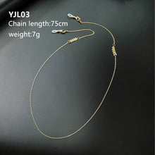 Load image into Gallery viewer, MERRYS DESIGN Glasses Chain For Women Men Acrylic Pearl Crystal Eyeglasses Chains Jewelry