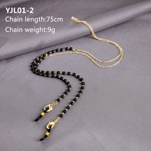 Load image into Gallery viewer, MERRYS DESIGN Glasses Chain For Women Men Acrylic Pearl Crystal Eyeglasses Chains Jewelry