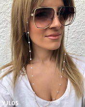 Load image into Gallery viewer, MERRYS DESIGN Glasses Chain For Women Men Acrylic Pearl Crystal Eyeglasses Chains Jewelry