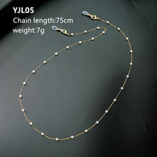 Load image into Gallery viewer, MERRYS DESIGN Glasses Chain For Women Men Acrylic Pearl Crystal Eyeglasses Chains Jewelry