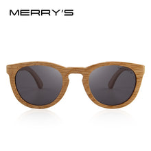 Load image into Gallery viewer, MERRYS DESIGN HAND MADE Wooden Sunglasses Men/Women Retro Polarized Sun Glasses 100% UV Protection S5268