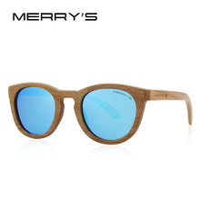 Load image into Gallery viewer, MERRYS DESIGN HAND MADE Wooden Sunglasses Men/Women Retro Polarized Sun Glasses 100% UV Protection S5268