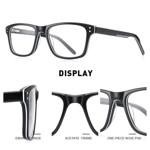 MERRYS DESIGN Kids Anti Blue Ray Light Blocking Computer Glasses For Boy Girls Acetate Square Glasses Frames Eyewear S7620FLG