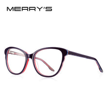 Carica l&#39;immagine nel visualizzatore di Gallery, MERRYS DESIGN Kids Anti Blue Ray Light Blocking Glasses Cat Eye Girls Eyewear Frame Acetate Glasses Frames S7785FLG