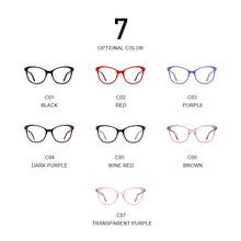 Carica l&#39;immagine nel visualizzatore di Gallery, MERRYS DESIGN Kids Anti Blue Ray Light Blocking Glasses Cat Eye Girls Eyewear Frame Acetate Glasses Frames S7785FLG