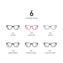 Carica l&#39;immagine nel visualizzatore di Gallery, MERRYS DESIGN Kids Anti Blue Ray Light Blocking Glasses For Girls Computer Glasses Cat Eye Acetate Glasses Frames S7790FLG