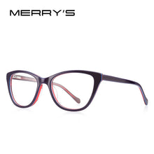 Carica l&#39;immagine nel visualizzatore di Gallery, MERRYS DESIGN Kids Anti Blue Ray Light Blocking Glasses For Girls Computer Glasses Cat Eye Acetate Glasses Frames S7790FLG