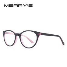 Carica l&#39;immagine nel visualizzatore di Gallery, MERRYS DESIGN Kids Anti Blue Ray Light Blocking Glasses Girls Cat Eye Eyewear Frame Acetate Glasses Frames S7813FLG