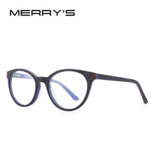 Carica l&#39;immagine nel visualizzatore di Gallery, MERRYS DESIGN Kids Anti Blue Ray Light Blocking Glasses Girls Cat Eye Eyewear Frame Acetate Glasses Frames S7813FLG