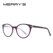 Carica l&#39;immagine nel visualizzatore di Gallery, MERRYS DESIGN Kids Anti Blue Ray Light Blocking Glasses Girls Cat Eye Eyewear Frame Acetate Glasses Frames S7813FLG