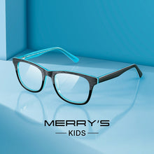 Carica l&#39;immagine nel visualizzatore di Gallery, MERRYS DESIGN Kids Anti Blue Ray Light Blocking Glasses Square Eyewear Frame Acetate Glasses Frames For Boys Girls S7658FLG