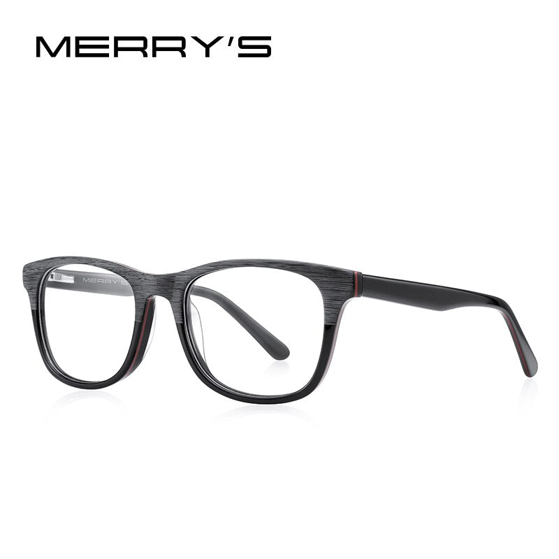 MERRYS DESIGN Kids Anti Blue Ray Light Blocking Glasses Square Eyewear Frame Acetate Glasses Frames For Boys Girls S7658FLG