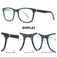 Carica l&#39;immagine nel visualizzatore di Gallery, MERRYS DESIGN Kids Anti Blue Ray Light Blocking Glasses Square Eyewear Frame Acetate Glasses Frames For Boys Girls S7658FLG