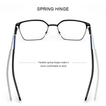 Load image into Gallery viewer, MERRYS DESIGN  Glasses Frame For Men Women Titanium Alloy Square Frames Myopia Prescription Eyeglasses S2154
