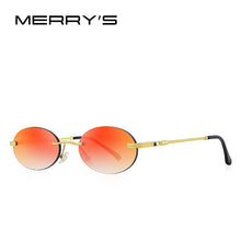 Load image into Gallery viewer, MERRYS DESIGN  Rimless Sunglasses For Men Women Oval Shades Trending Gradient Sun glasses UV400 Protection S8451