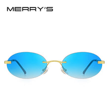 Load image into Gallery viewer, MERRYS DESIGN  Rimless Sunglasses For Men Women Oval Shades Trending Gradient Sun glasses UV400 Protection S8451