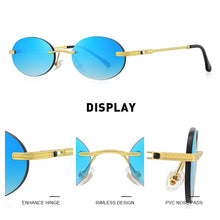 Load image into Gallery viewer, MERRYS DESIGN  Rimless Sunglasses For Men Women Oval Shades Trending Gradient Sun glasses UV400 Protection S8451