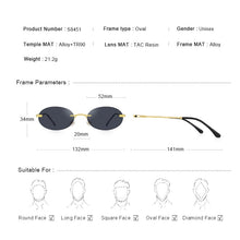 Load image into Gallery viewer, MERRYS DESIGN  Rimless Sunglasses For Men Women Oval Shades Trending Gradient Sun glasses UV400 Protection S8451