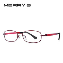 Load image into Gallery viewer, MERRYS DESIGN MEN/Women Alloy Glasses Frame Myopia Prescription Eyeglasses Optical Frame S2264