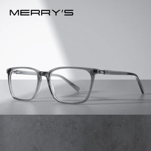 MERRYS DESIGN Men Acetate Glasses Frame Square Glasses  Prescription Glasses Frames Optical Eyewear S2277