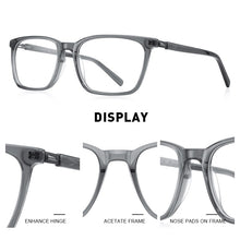 Load image into Gallery viewer, MERRYS DESIGN Men Acetate Glasses Frame Square Glasses  Prescription Glasses Frames Optical Eyewear S2277