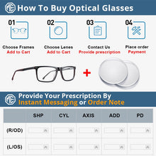 Carica l&#39;immagine nel visualizzatore di Gallery, MERRYS DESIGN Montatura per occhiali da uomo in acetato Montatura per ottica quadrata Montature per occhiali da vista Occhiali da vista S2942 